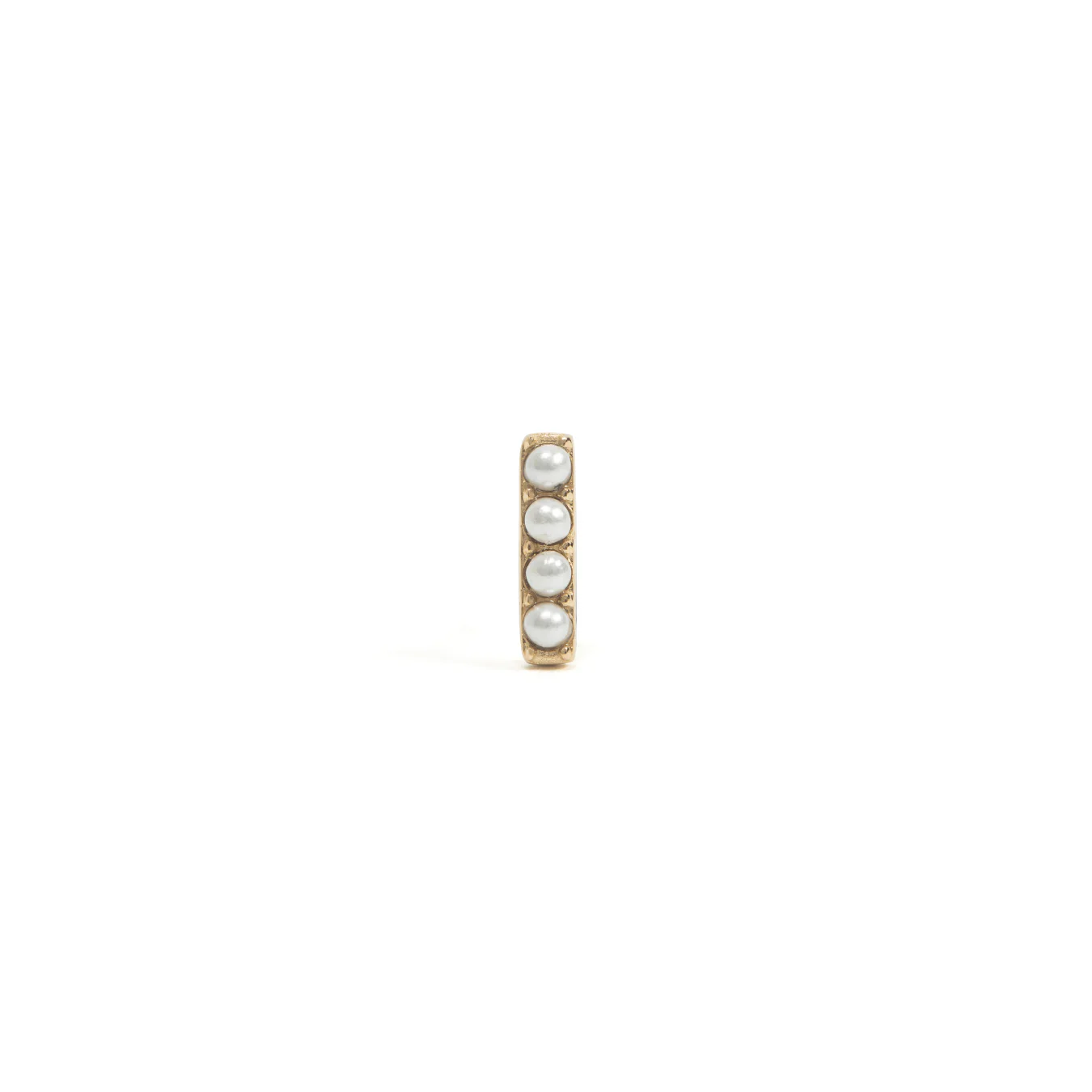 The Pearl Row Flat Back Stud - Image 3